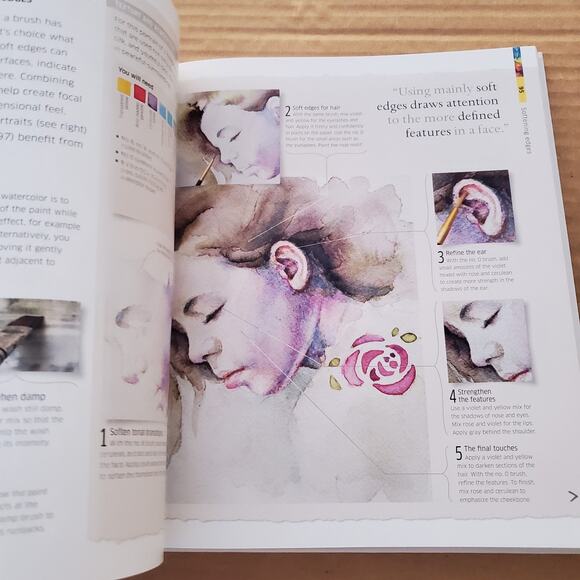 Watercolor Techniques for Artists and Illustrators : Learn How to Paint DK 2020 - Picture 7 of 13